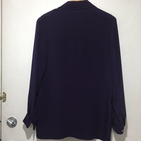 VINTAGE THE WORK CONNECTION TALL SILK BLAZERS SIZE 6 - Picture 3 of 5